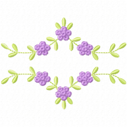 Flowers And Tree Embroidery Design 7 Flowers And Tree Embroidery Design 7